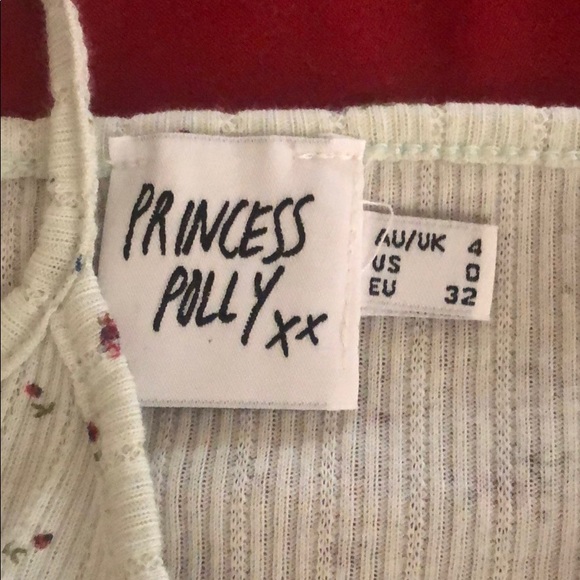 Green floral mini dress - Picture 6 of 7